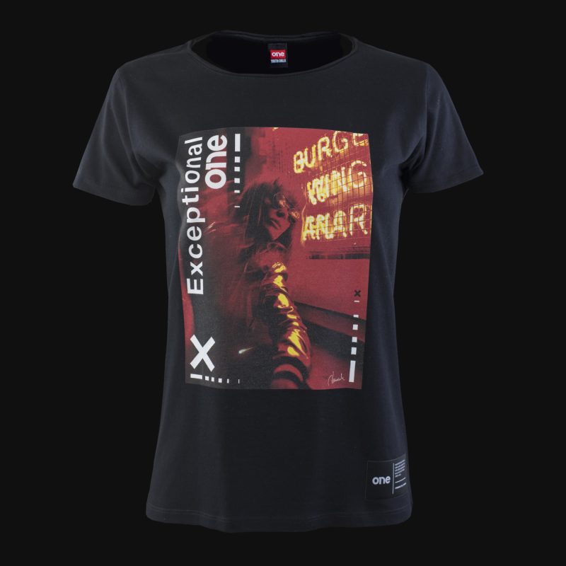 Women’s T-shirt Red Neon - 02 Women’s T-shirt Red Neon - 02