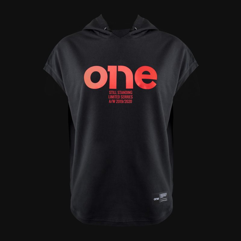 Ladies Sleeveless Hoodie Electric One