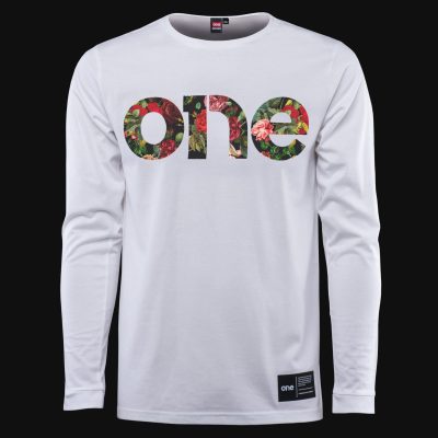 Long-Sleeve Men’s T-shirt Flower One