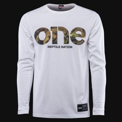 Long-Sleeve Men’s T-shirt Reptile One
