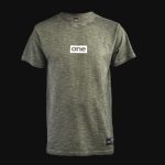 Men's T-shirt Navy Mélange V.02