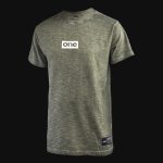 Men's T-shirt Navy Mélange V.02 - 02