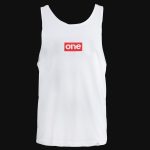 Men’s Stretch Tank Top White One - 01