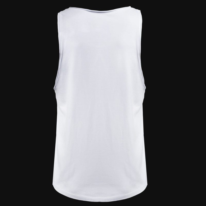 Men’s Stretch Tank Top White One - 03 Men’s Stretch Tank Top White One - 03