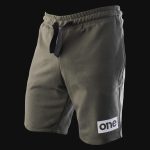 Men’s Fleece Jogger Short Pants Khaki Summer