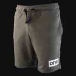 Men’s Fleece Jogger Short Pants Khaki Summer - 03