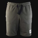 Men’s Fleece Jogger Short Pants Khaki Summer - 04