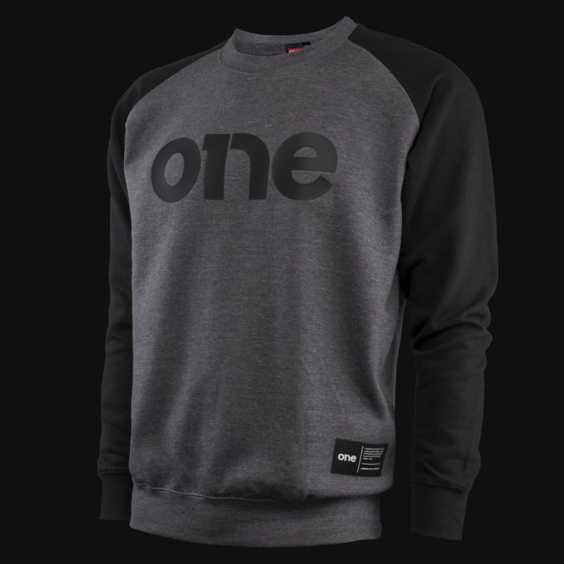 Crew-Neck Men’s Sweatshirt Grey One V.02