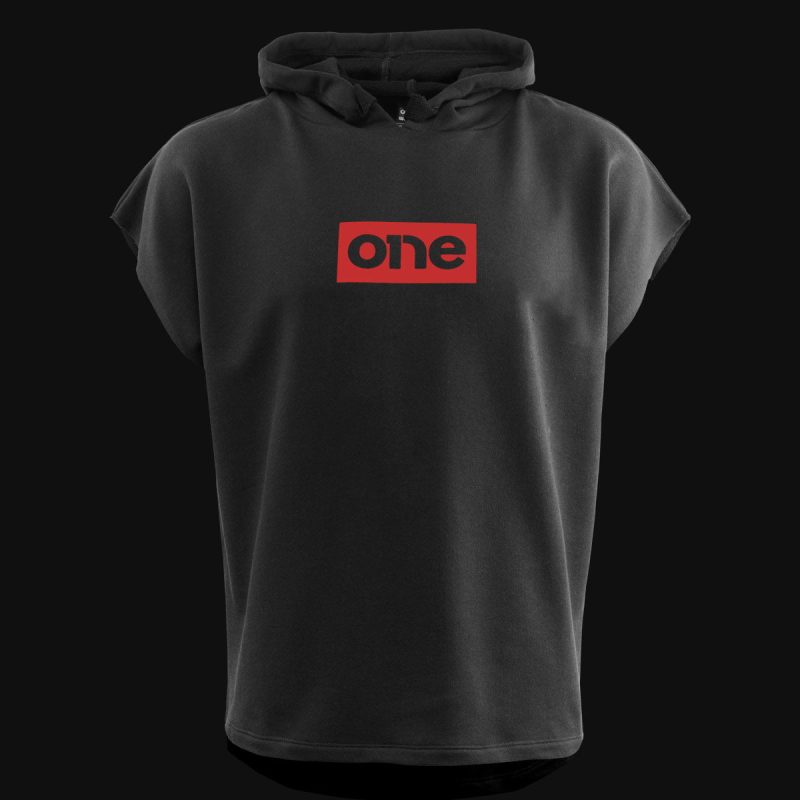 Sleeveless Men’s Hoodie BLVCK Sleeveless Men’s Hoodie BLVCK