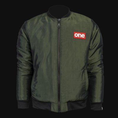 Lightweight Men’s Bomber Jacket Green One