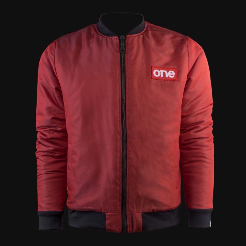 Lightweight Men’s Bomber Jacket Red One - 02