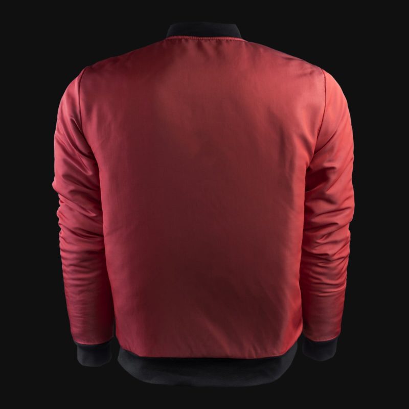 Lightweight Men’s Bomber Jacket Red One - 05