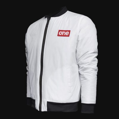 Lightweight Men’s Bomber Jacket White One