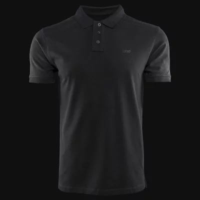 Cotton-Pique Men’s Polo Shirt Premium Style Black