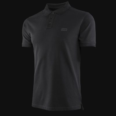Men’s Cotton-Pique Polo Shirt Premium Technique Black v03