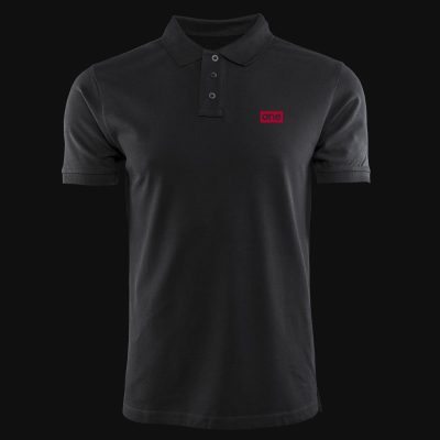 Men’s Cotton-Pique Polo Shirt Premium Technique Black