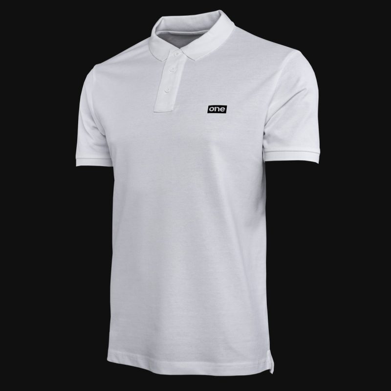 Men’s Cotton-Pique Polo Shirt Premium Technique White
