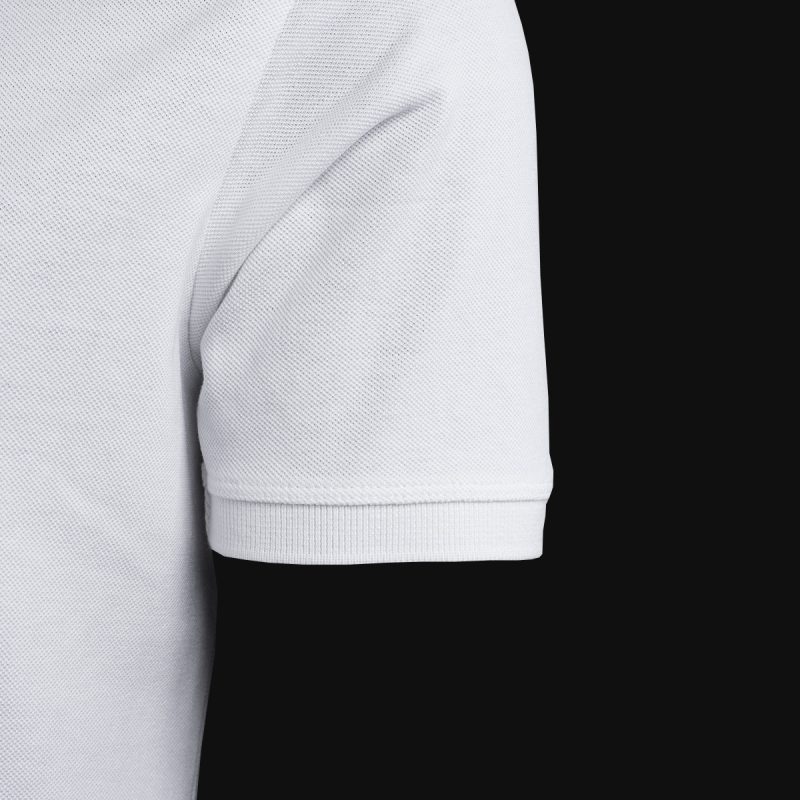 Men’s Cotton-Pique Polo Shirt Premium Technique White - 02 Men’s Cotton-Pique Polo Shirt Premium Technique White - 02
