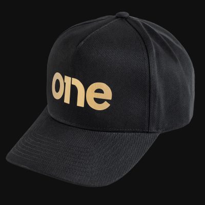 Men’s 5-Panel Curved Classic Snapback Gold One - 01