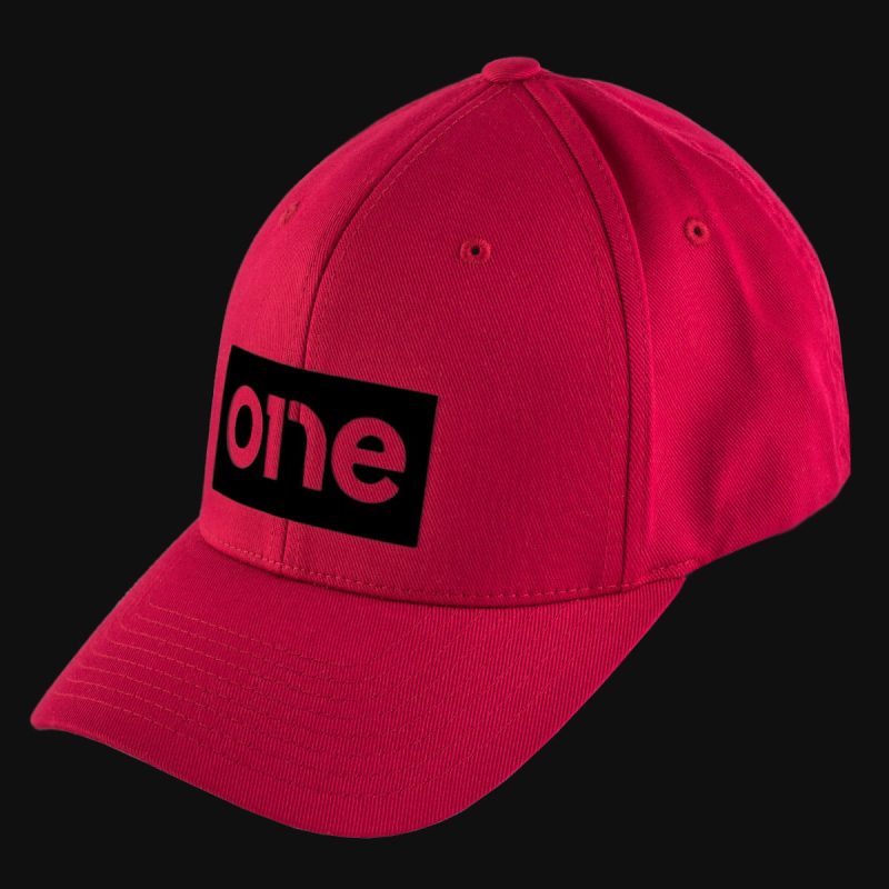 Men’s Curved Classic Cap Red One Black Vers. Men’s Curved Classic Cap Red One Black Vers.