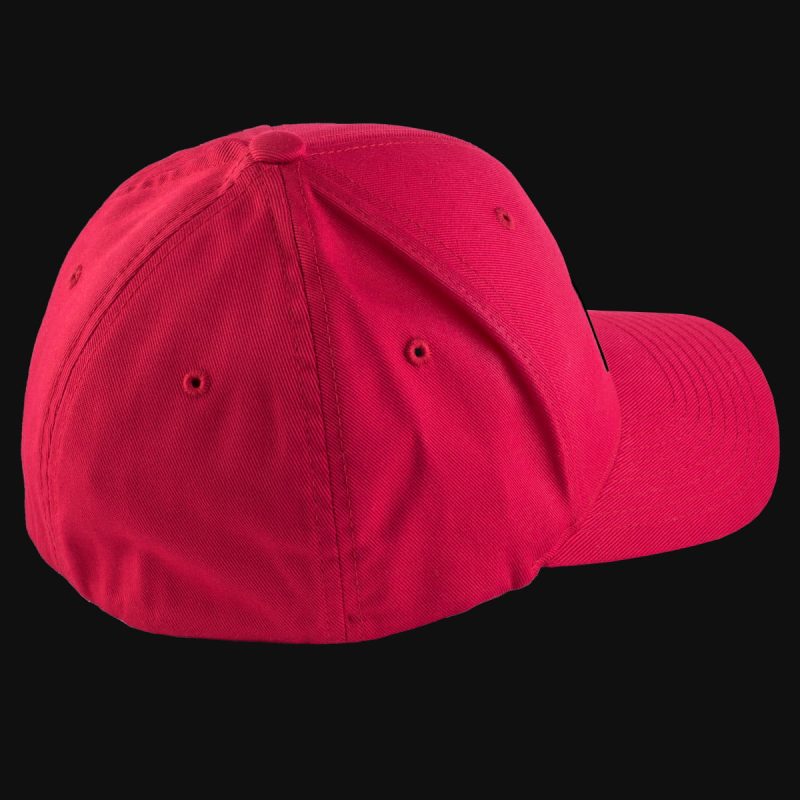 Men’s Curved Classic Cap Red One Black Vers. - 03