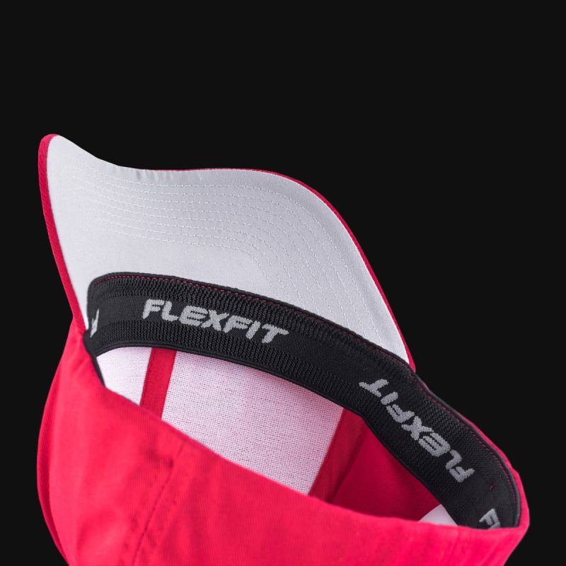 Men’s Curved Classic Cap Red One Black Vers. - 05