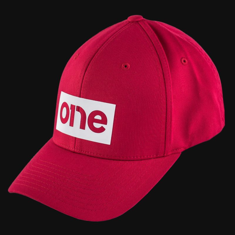 Men’s Curved Classic Cap Red One White Vers Men’s Curved Classic Cap Red One White Vers