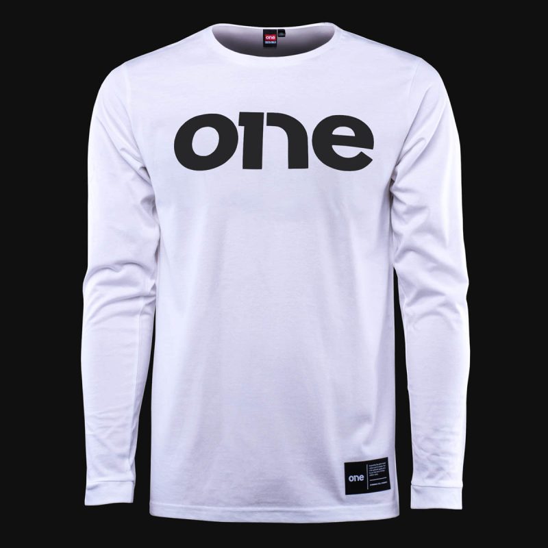 Long-Sleeve Men’s T-shirt Black One Long-Sleeve Men’s T-shirt Black One