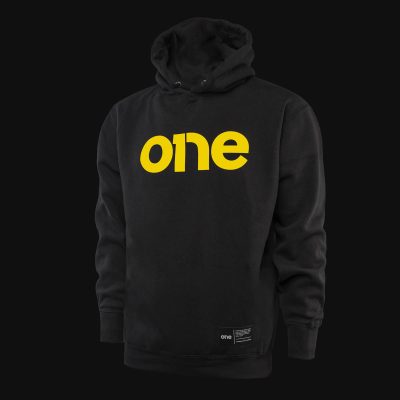 Men’s Hoodie Yellow Annotation